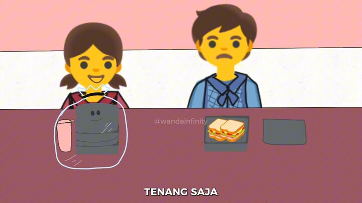 Animasi menggunakan emoji HP - bekal