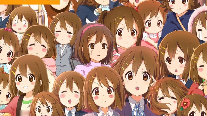 【K-ON!】Happy Birthday to Yui Hirasawa as drawn by the illustrator