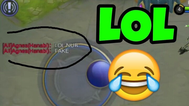 THIS GUY KEEP SAYING I'M FAKE | Mobile Legends