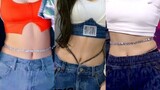 【Jennie & Yeji + Ryujin】Low Rise Pants + Waist Chain Are Too Sexy!
