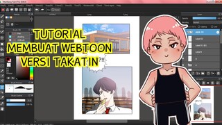[Medibang paint pro] cara membuat komik webtoon versi takatin