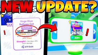 😳THIS UPDATE WILL CHANGE EVERYTHING in Pet Simulator X... (Roblox)