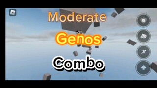 Moderate Genos Combo Strongest battlegrounds