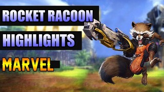 ROCKET RACCOON HIGHLIGHTS  (MARKSMAN) - MARVEL SUPER WAR