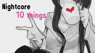 Nightcore- 10 Things