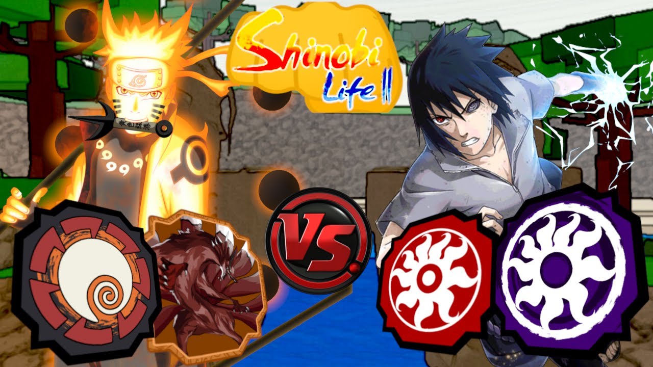 NARUTO VS SASUKE!, VERSION SHINOBI LIFE 2 - Roblox: Shindo Life  Re-Masterizado - BiliBili