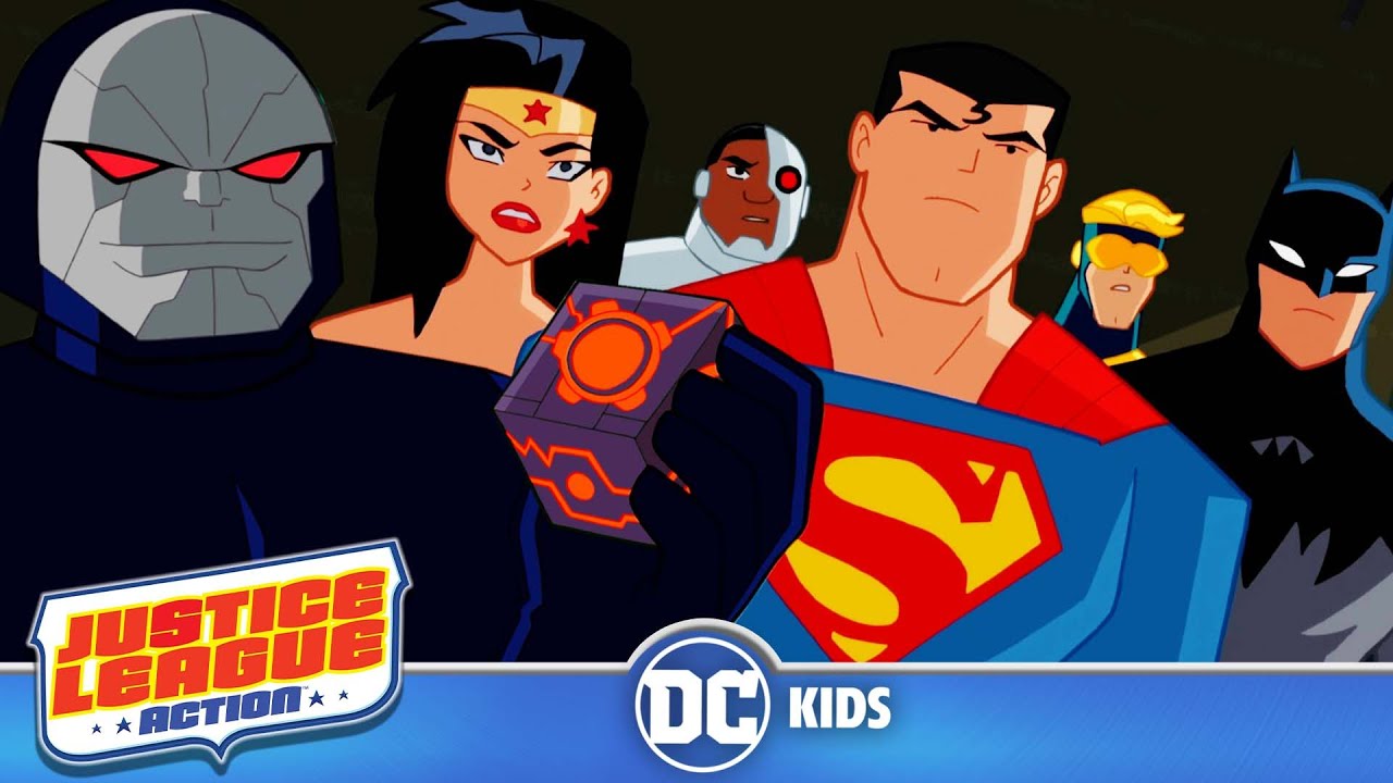 Justice League Action | Darkseid Meets the Justice League! | @DC Kids -  Bilibili