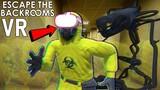 This is The MOST BROKEN The Backrooms VR Game (Escape The Backrooms VR Update Funny Moments)