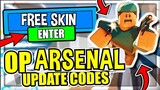 Roblox Arsenal All New Working Codes! April 2021