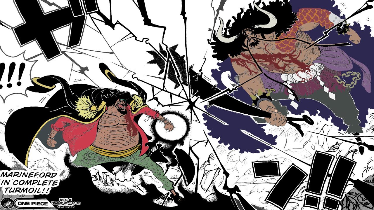 LUFFY VS KAIDO FANART (CHAPTER 1044 SPOILERS) : r/OnePiece