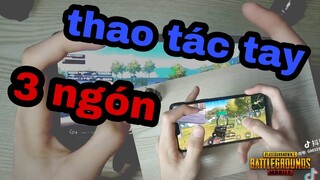 PUBG Mobile | Thao tác tay 3 ngón huyền thoại trở lại.