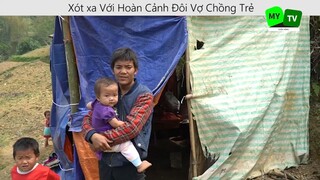 Xót xa Với Hoàn Cảnh Đôi Vợ Chồng Trẻ 4 Đứa Con Ở Trong Ngôi Nhà Bạt Chỉ Có 7m Vuông p1