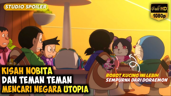 Alur Cerita Film Doraemon Nobita's Sky Utopia