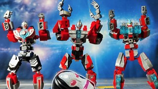 Ultraman mecha with super jo~ motion