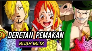 DERETAN PEMAKAN BUAH IBLIS.by.One Piece