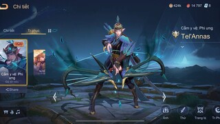 Liên Quân Mobile - Review Skin Tel'Annas Cẩm Y Vệ Phi Ưng