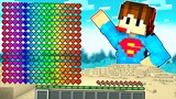 I Got 1 Million SUPERHERO Hearts in Minecraft