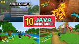 Top 10 java mods for minecraft pocket edition | Best Minecraft mods 1.18 | Annie X Gamer |