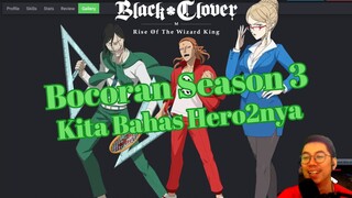 🍀Bahas Hero🍀 Dari Bocoran Banner Season 3 [Black Clover Mobile]