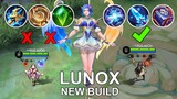 No More Lollipop Combo ~ Revamp Lunox New Build Unlimited Skill Combo | Mobile Legends