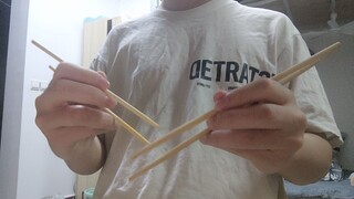 In response, it is true that you can use chopsticks with both hands at the same time! I am not exagg