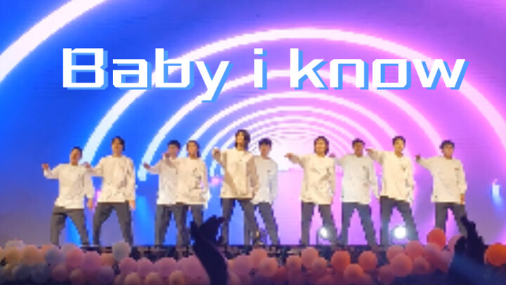 We did a popping dance to Liu Yuxin's song