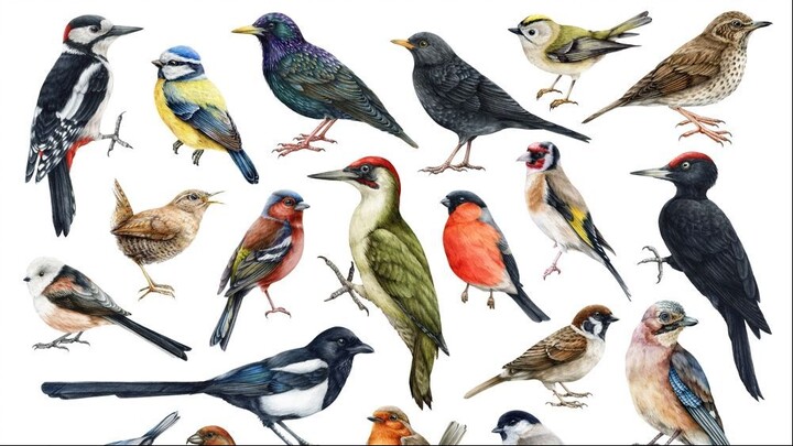 Part 1 | Parrot Talking | Birds Voice | Beauty of Birds