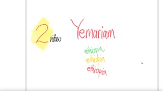 2nd video: 🇪🇹Yemariam🇪🇹 [Draw a person with top hat with digits ...]