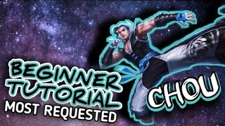 CHOU Basic Guide 2020 | Mobile Legends Tutorial for Beginners