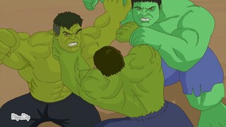 HULK VS HULK VS HULK/(Part 1) Flipaclip animation.