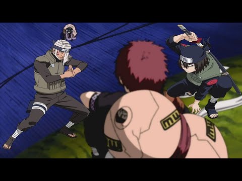 Gaara Vs Dosu Kinuta  Baki Vs Hayate Gekko NARUTO Clássico