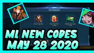 ML New Codes/ May 28 2020