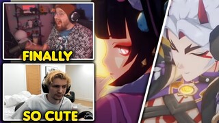 Streamers React To NEW YunJin Character Reveal Trailer | Genshin Impact Reactions #4