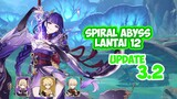 Spiral Abyss Floor 12 Update 3.2 | DPS Raiden | FULL STAR 9⭐ | Genshin Impact Indonesia