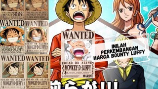 Inilah perkembangan harga bounty Monkey D Luffy