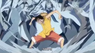 luffy use haki first time