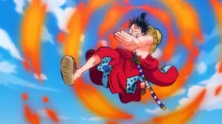 Luffy recreates Ace's fire punch and burns Holdem, Law stops Hawkins from ambushing Luffy