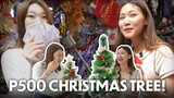 Koreans' P500 Divisoria Christmas Tree Challenge! 🎄🇵🇭