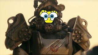 SpongeBob memainkan permainan Fallout 4