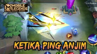 BERMAIN LANCELOT DENGAN INDIHOUSE PING 120 MS BIKIN NAIK DARAH | LANCELOT GAMEPLAY #128 | MLBB