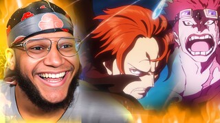 SHANKS VS KIDD WAS UNREAL!!! ONE SHOT?!? | One Piece Ep 1112 REACTION