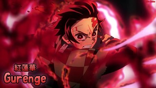 『AMV (EP 1 - 26)』 Kimetsu no Yaiba OP Full 「LiSA - Gurenge」 Lyrics