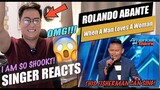 Roland Abante in America's Got Talent - INCREDIBLE VOICE! | Auditions | AGT 2023 | REACTION