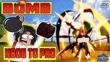 Bloxfruits Noob To Pro Using BOMB FRUIT REWORK!