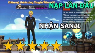 Hải Trình Huyền Thoại Gosu Nạp Lần Đầu 20K Nhận SANJI 5 Sao Đảo Hải Tặc One Piece Mở Thẻ Tướng Luffy