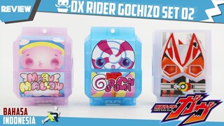 REVIEW - DX RIDER GOCHIZO SET 02 | DX ライダーゴチゾウセット02 レビュー [Kamen Rider GAVV] MARUMALLOW GURUCAN GEATS