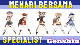 Menari bersama Specialist