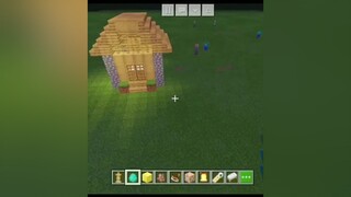 Villager said : ??? 😂 Bác dân làng tha lỗi cho em nhé 😝 minecraft vinhmc fyp minecraftpe