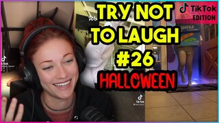 TRY NOT TO LAUGH CHALLENGE #26 (Halloween TikTok Edition) | Kruz Reacts