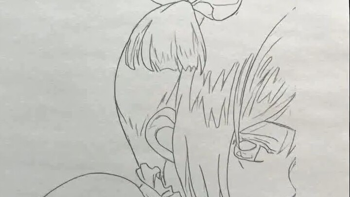 1015 pieces of paper drafts, just for Cardcaptor Sakura